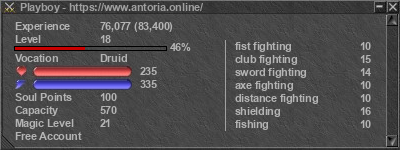 Signature for player Playboy